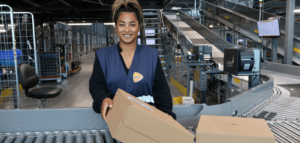 Werken als pakketsorteerder