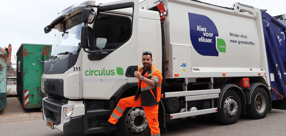 Vrachtwagenchauffeur bij Circulus